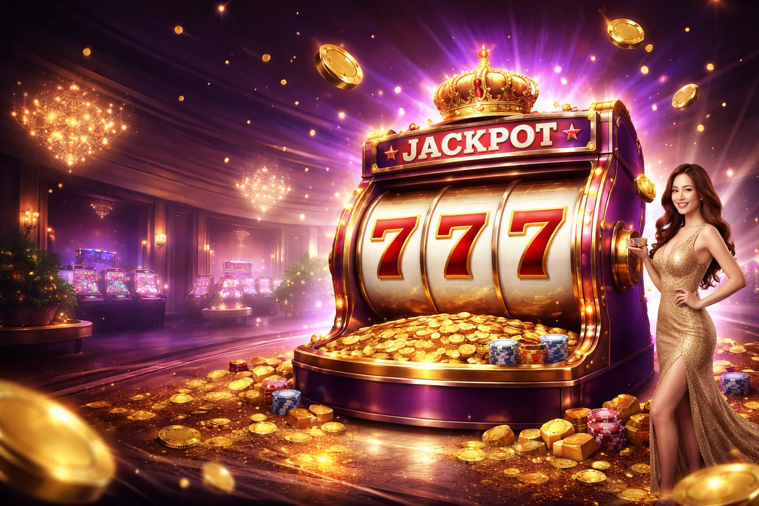 Hình ảnh chính hướng dẫn chơi Slot Game K88